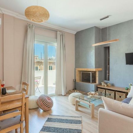 100M2 Luxury Apartment In The Heart Of Athens - Living Stone Emerald 외부 사진