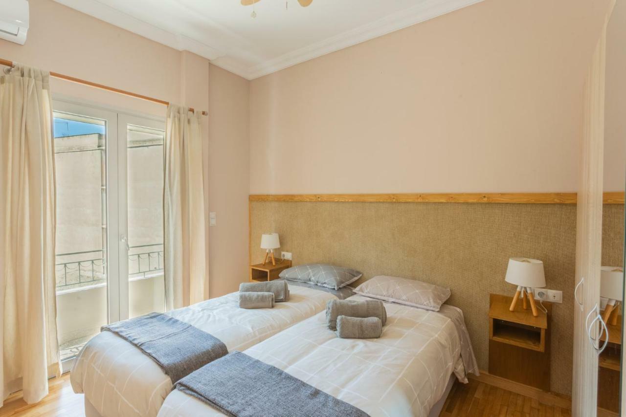 100M2 Luxury Apartment In The Heart Of Athens - Living Stone Emerald 외부 사진